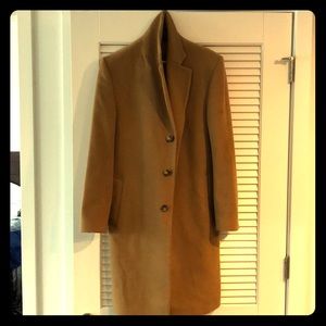 Michael Kors men’s camel overcoat - Size 40R
